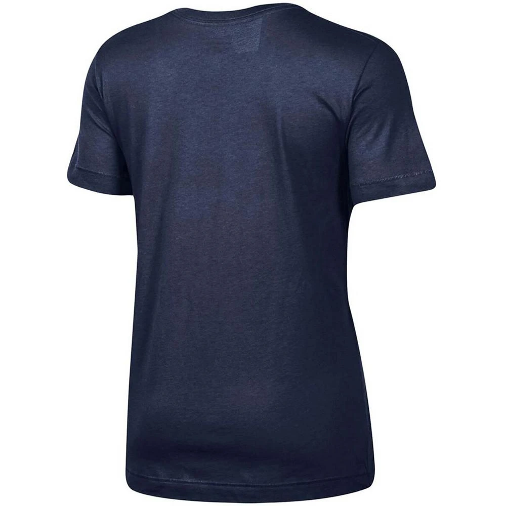 商品CHAMPION|Women's Navy Gonzaga Bulldogs University Arch Logo V-Neck T-shirt,价格¥185,第3张图片详细描述