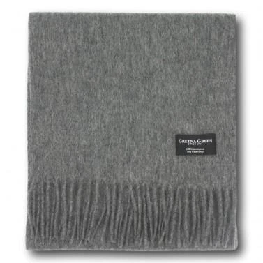 商品Gretna Green|Gretna Green 100%羊毛围巾 - 灰色,价格¥165,第1张图片