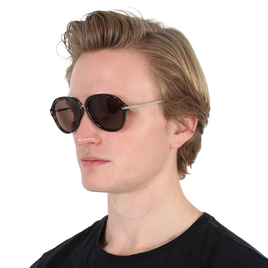 商品Burberry|Jude Brown Pilot Men's Sunglasses BE4377 300273 58,价格¥951,第2张图片详细描述