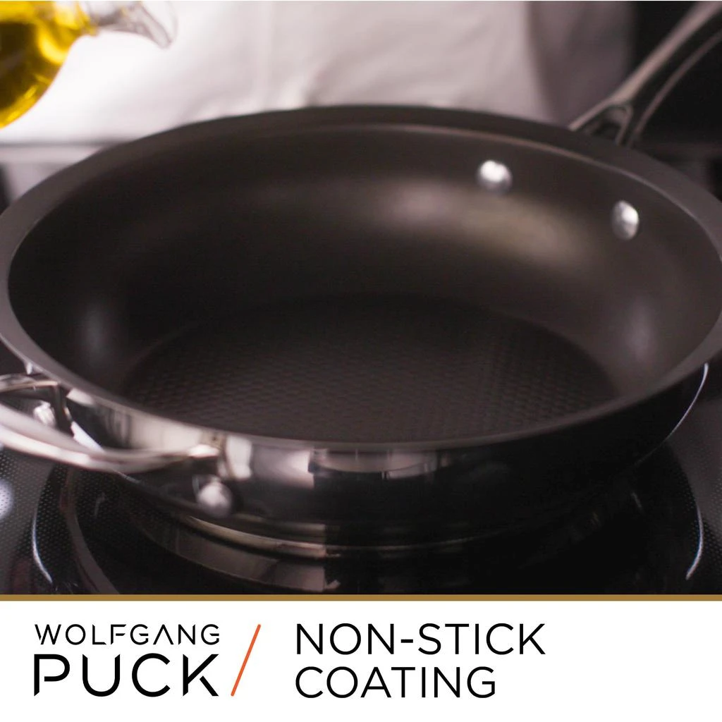 商品Wolfgang Puck|9-Piece Stainless Steel Cookware Set,价格¥949,第2张图片详细描述