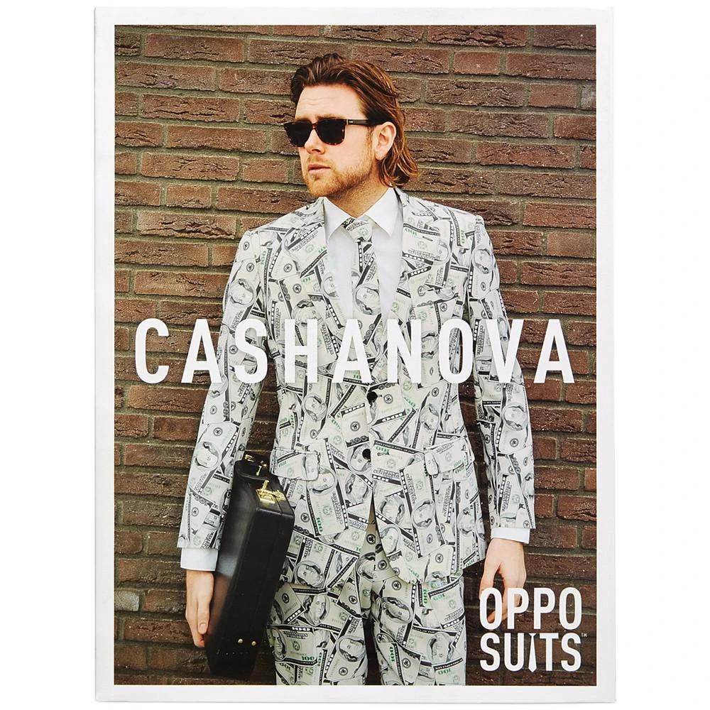 商品OppoSuits|Men's Cashanova Money Suit,价格¥113,第2张图片详细描述