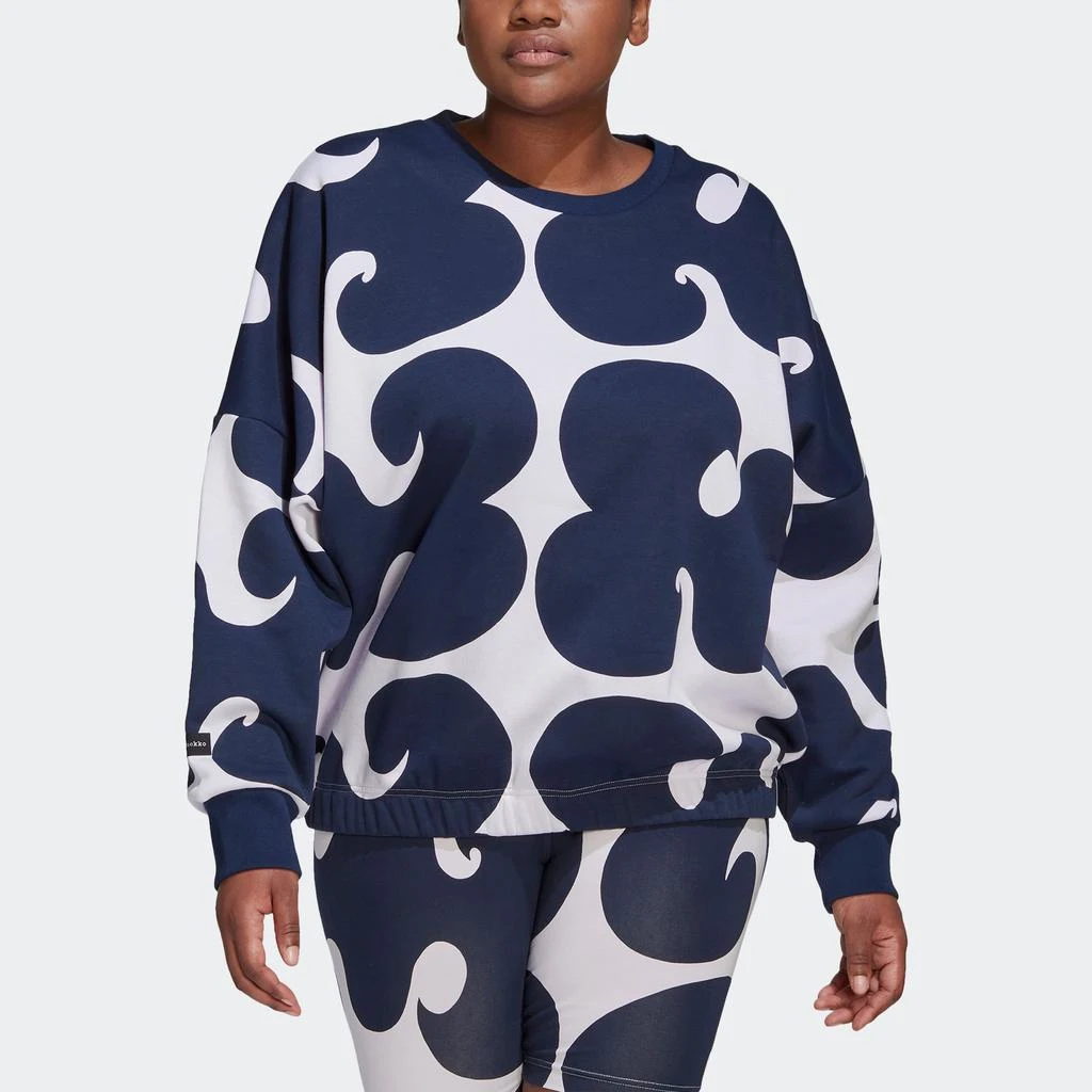 商品Adidas|Women's adidas Marimekko Sweatshirt (Plus Size),价格¥200,第1张图片