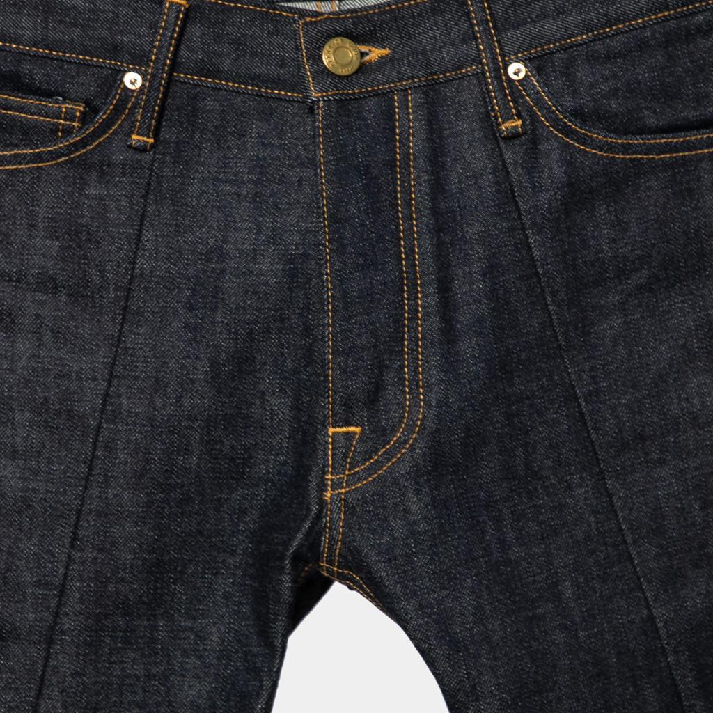 商品[二手商品] Fear of god|Fear of God Navy Blue Denim Zipped Hem Slim Fit Jeans M,价格¥5045,第5张图片详细描述