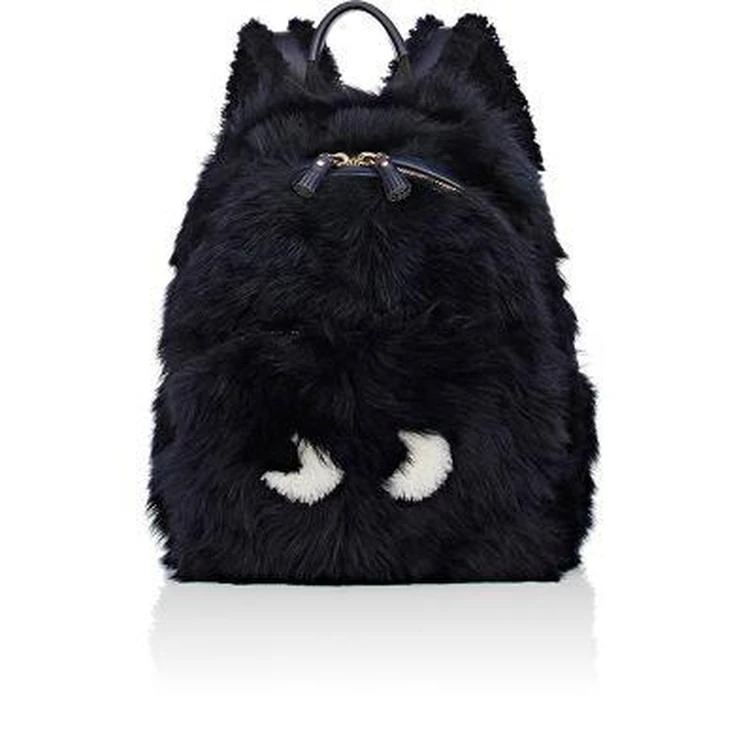 商品Anya Hindmarch|Eyes Shearling Mini-Backpack,价格¥8247,第1张图片