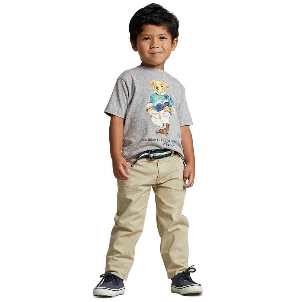 商品Ralph Lauren|Little and Toddler Boys Bear and Big Pony T-shirt,价格¥203,第1张图片