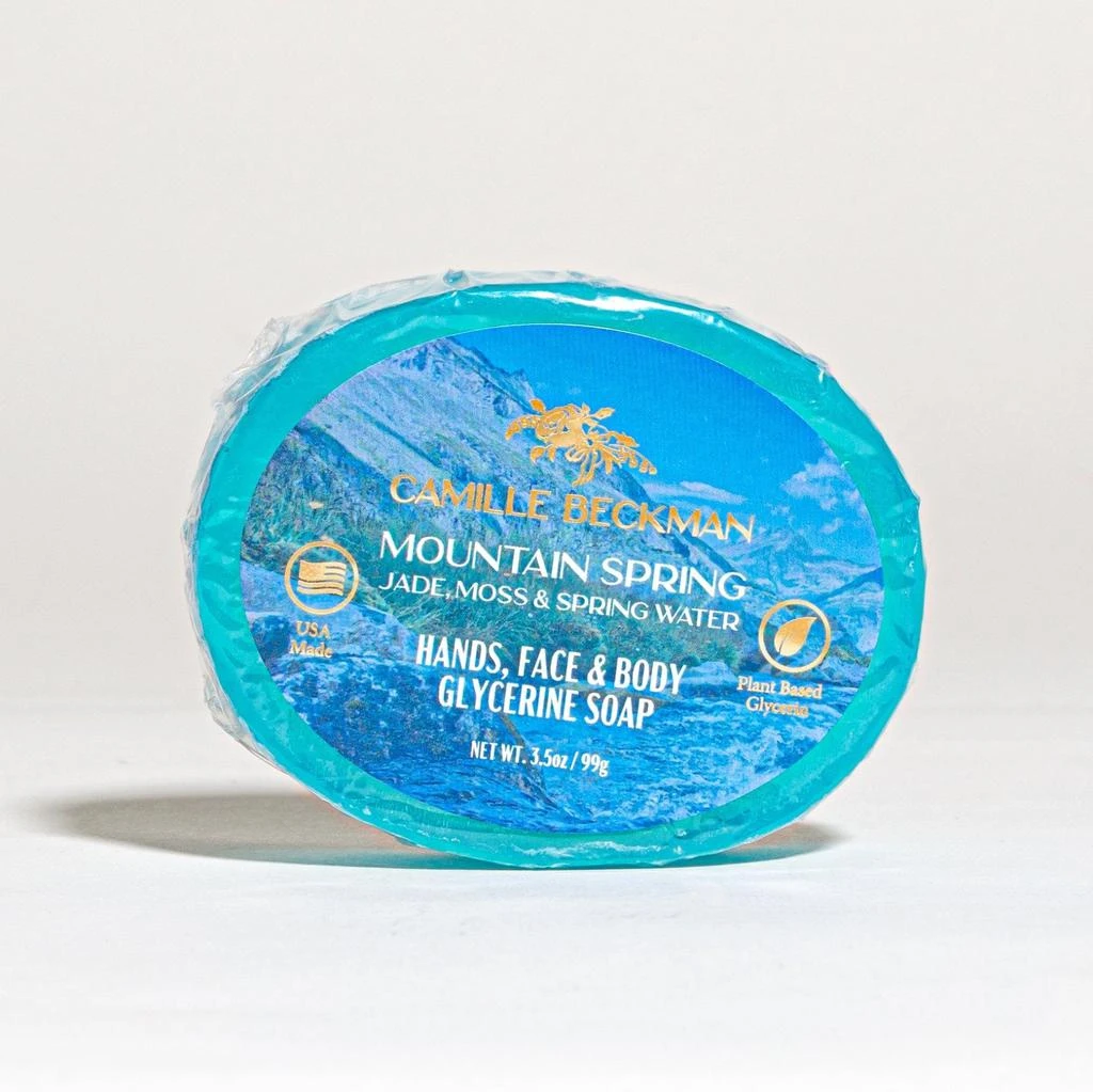 商品Camille Beckman|Glycerine Bar Soap Mountain Spring 3.5oz,价格¥37,第1张图片