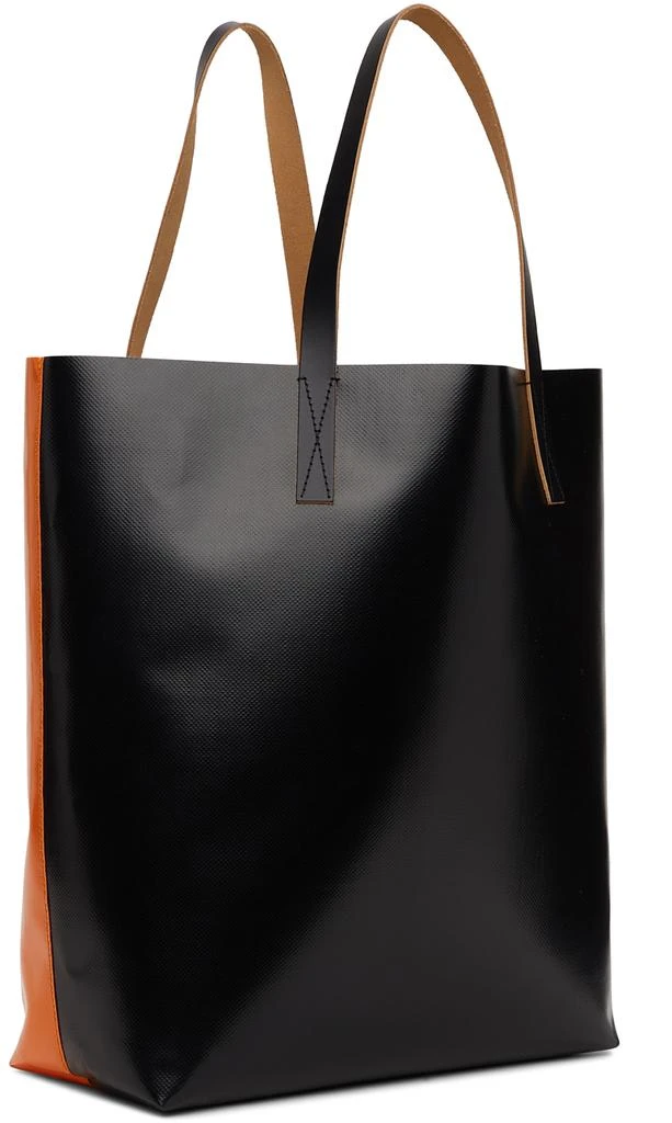 商品Marni|Orange & Black PVC Shopping Tote,价格¥1567,第3张图片详细描述