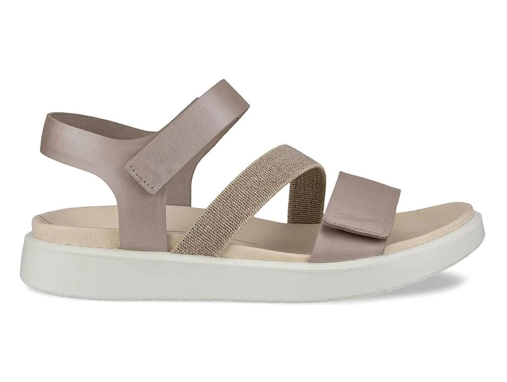 商品ECCO|Women's Flowt Strap Sandal In Grey Rose,价格¥723,第1张图片