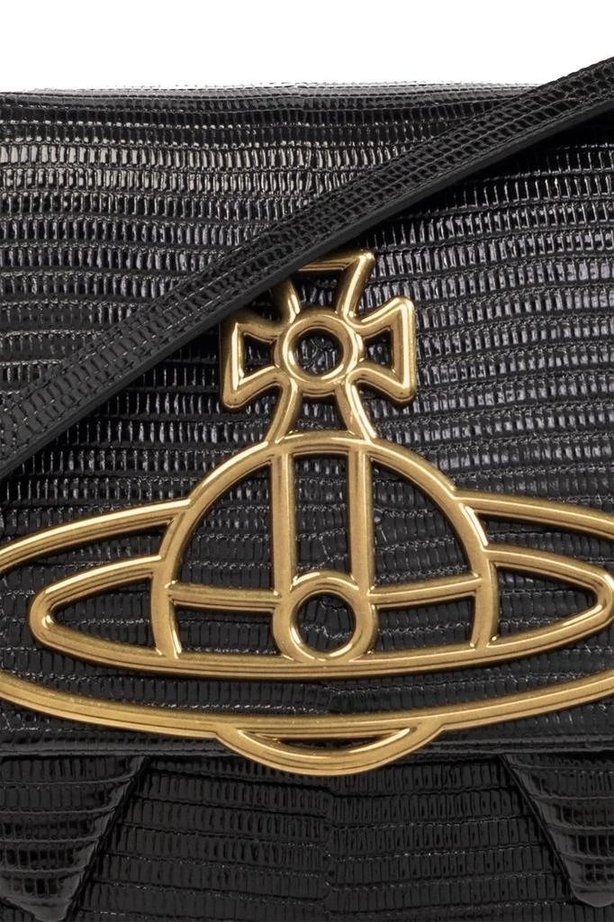 商品Vivienne Westwood|Vivienne Westwood Sibyl Orb-Plaque Shoulder Bag,价格¥7724,第5张图片详细描述