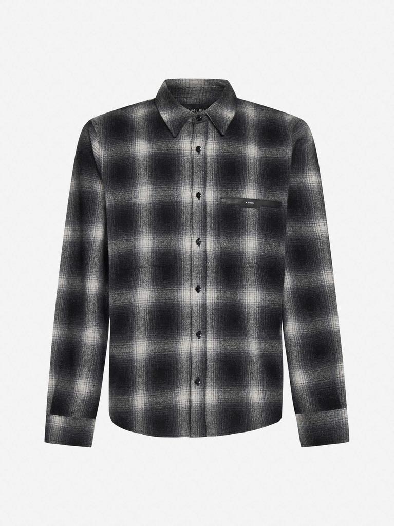 Check wool shirt商品第1张图片规格展示