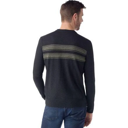 商品SmartWool|Sparwood Stripe Crew Sweater - Men's,价格¥347,第2张图片详细描述