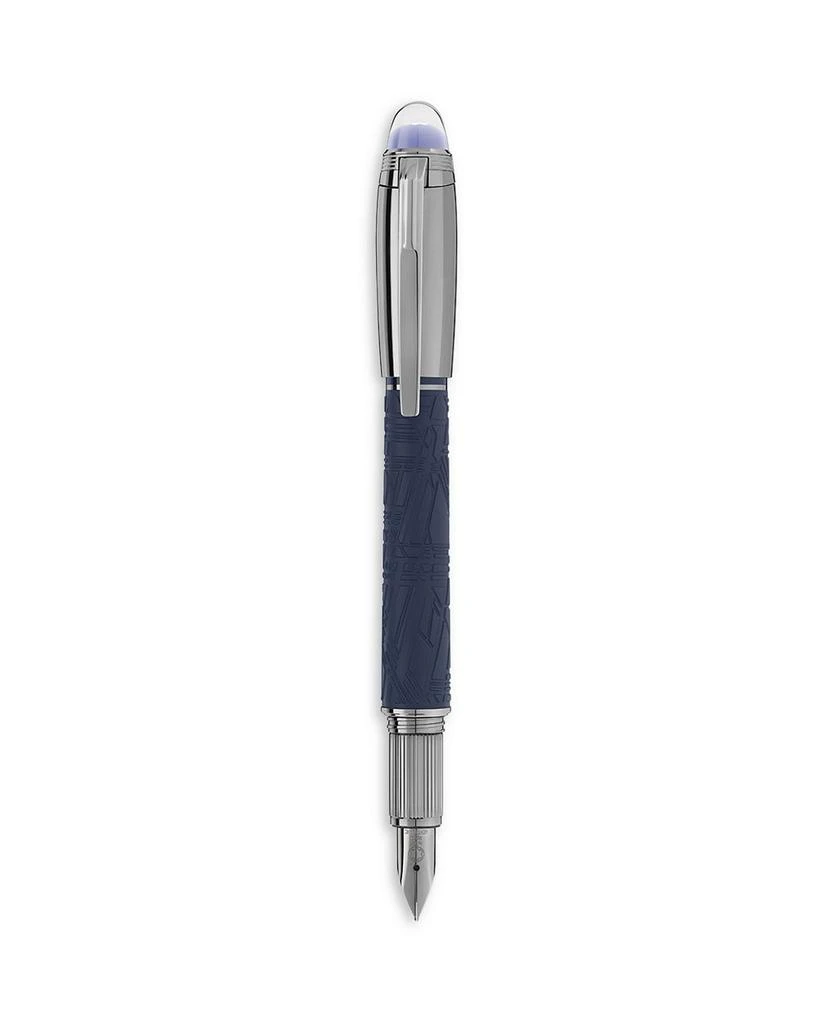 商品MontBlanc|FP Saw SpaceBlue Doué Resin Fountain Pen,价格¥6069,第1张图片