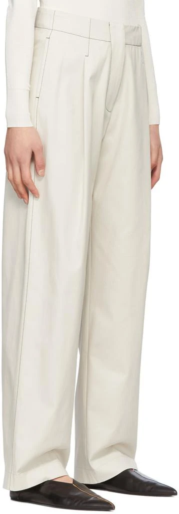 商品ROSETTA GETTY|Grey Cotton Trousers,价格¥2437,第2张图片详细描述