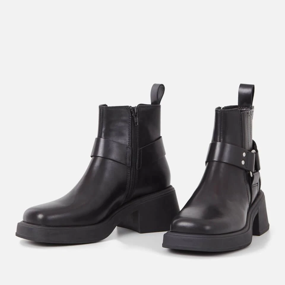 商品Vagabond|VAGABOND WOMEN'S DORAH LEATHER HEELED CHELSEA BOOTS,价格¥959,第3张图片详细描述