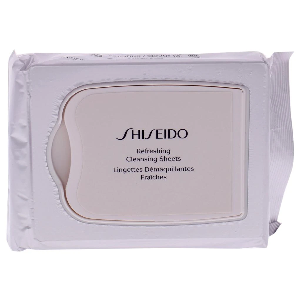 商品Shiseido|Refreshing Cleansing Sheet by  for Unisex - 30 Count Wipes,价格¥197,第2张图片详细描述