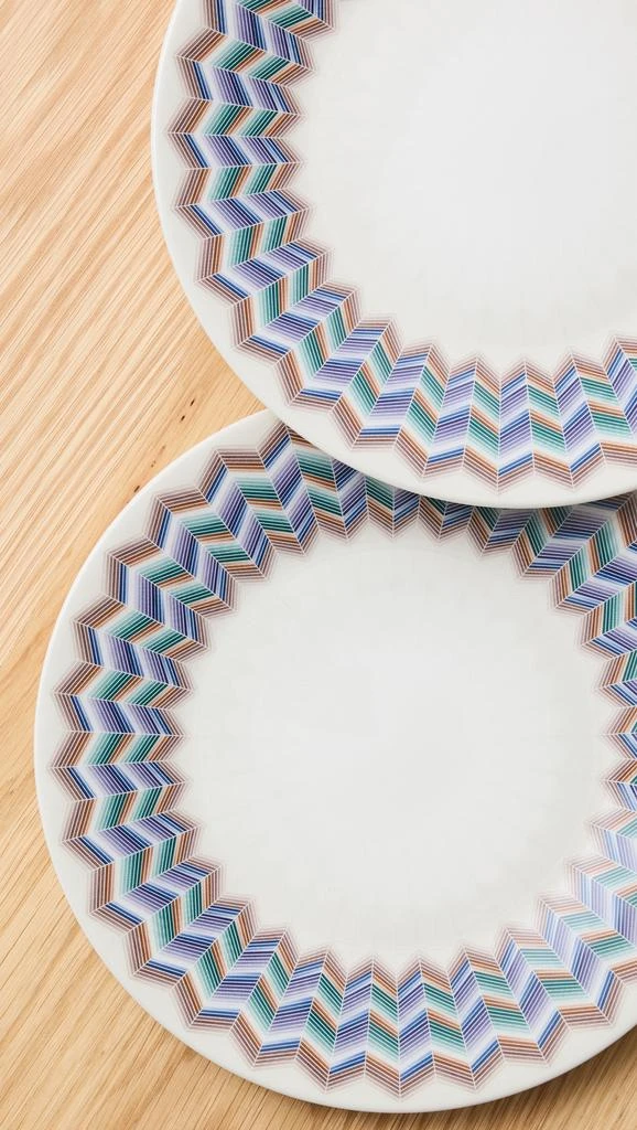 商品Missoni|Bread or Butter Plate Set,价格¥1552,第5张图片详细描述