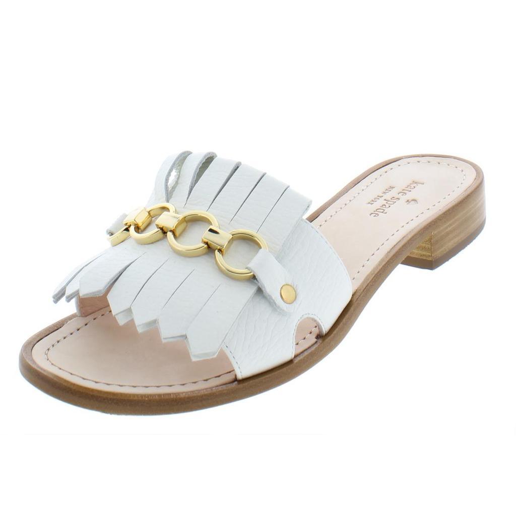 商品Kate Spade|Kate Spade Womens Brie Chain Fringe Evening Sandals,价格¥374-¥411,第4张图片详细描述