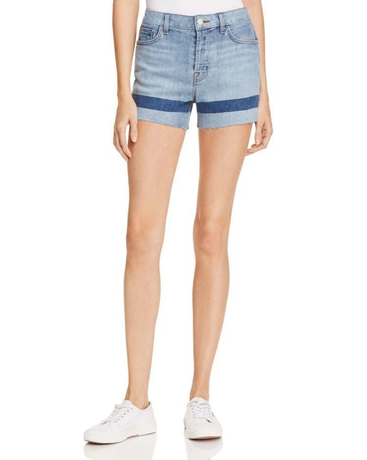 商品J Brand|Gracie High Rise Shorts in Soho - 100% Exclusive,价格¥346,第1张图片