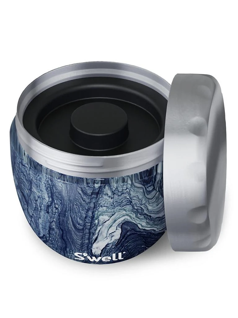 商品S'well|Elements Azurite Marble S'well Eats 2-in-1 Bowl,价格¥375,第3张图片详细描述