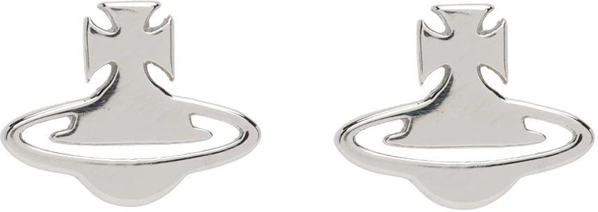 商品Vivienne Westwood|Silver Carmen Earrings,价格¥765,第1张图片