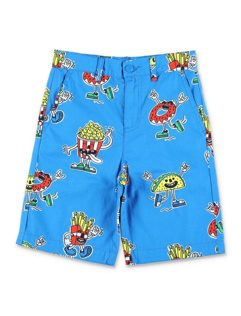 商品Stella McCartney|Stella McCartney Kids All-Over Printed Chino Shorts,价格¥1476,第1张图片