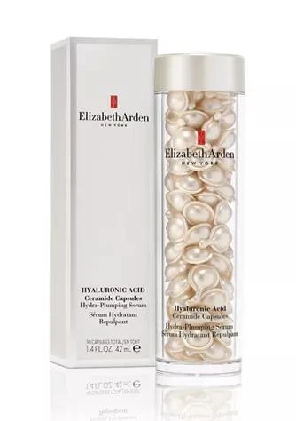 商品Elizabeth Arden|Hyaluronic Acid Ceramide Capsules Hydra-Plumping Serum, 90 Count,价格¥924,第1张图片详细描述