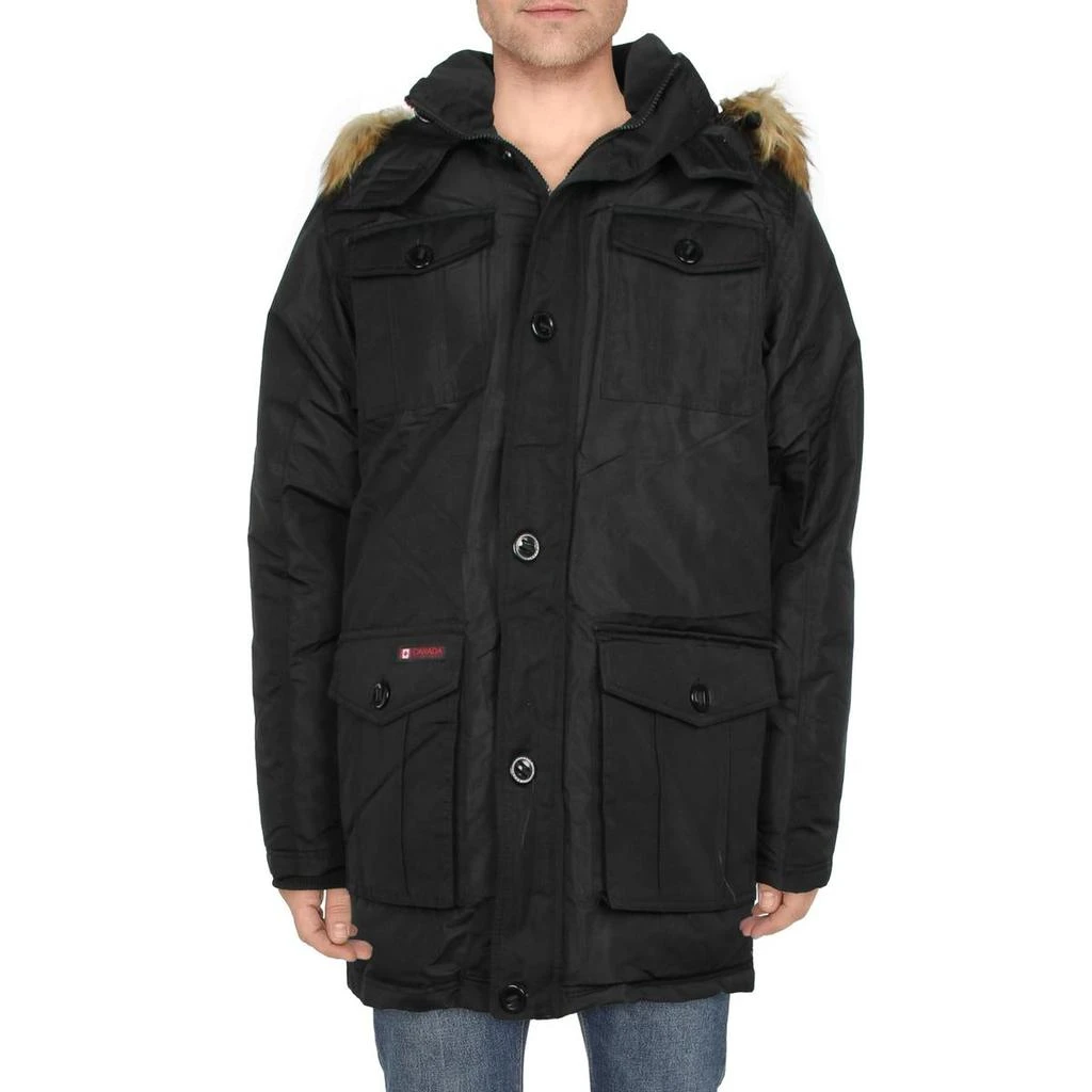 商品Canada Weather Gear|Canada Weather Gear Mens Warm Cold Weather Parka Coat,价格¥926,第1张图片