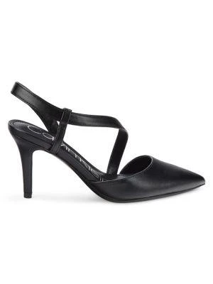 商品Calvin Klein|Greer Faux Leather Slingback Pumps,价格¥228,第1张图片