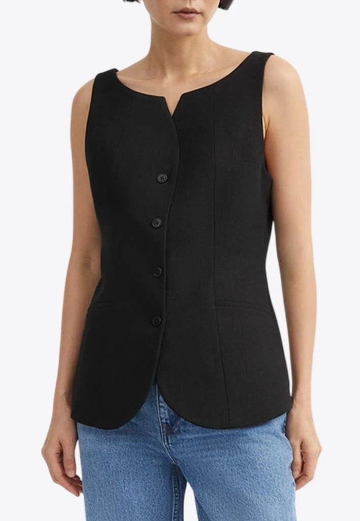 商品Skall Studio|Toni Linen Waistcoat,价格¥3035,第1张图片