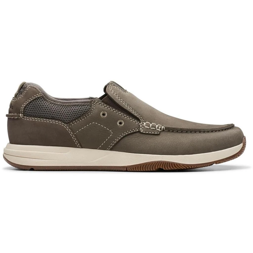 商品Clarks|Sailview Step Mens Nubuck Slip Resistant Casual And Fashion Sneakers,价格¥371,第2张图片详细描述