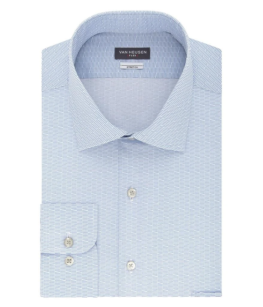 商品Van Heusen|Men's Dress Shirt Regular Fit Flex Collar Stretch Check,价格¥265,第1张图片详细描述