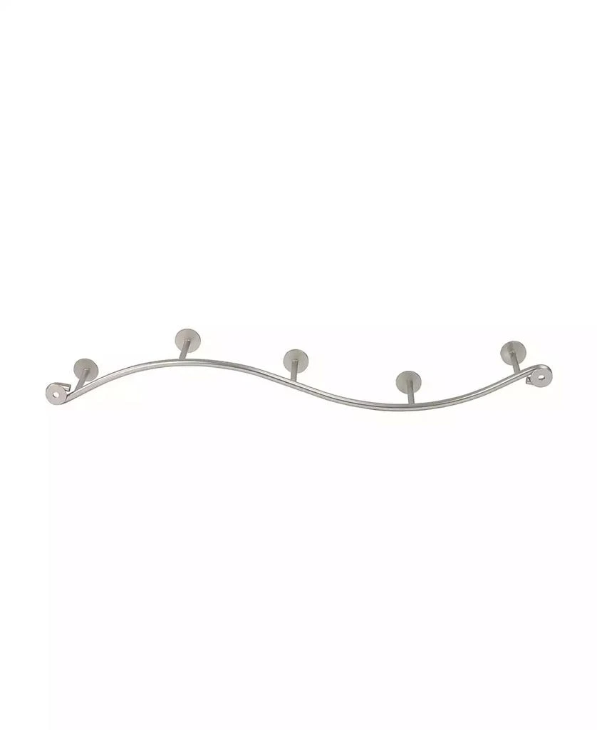 商品Spectrum|Sweep Wall Mount 5-Hook Rack,价格¥141,第5张图片详细描述