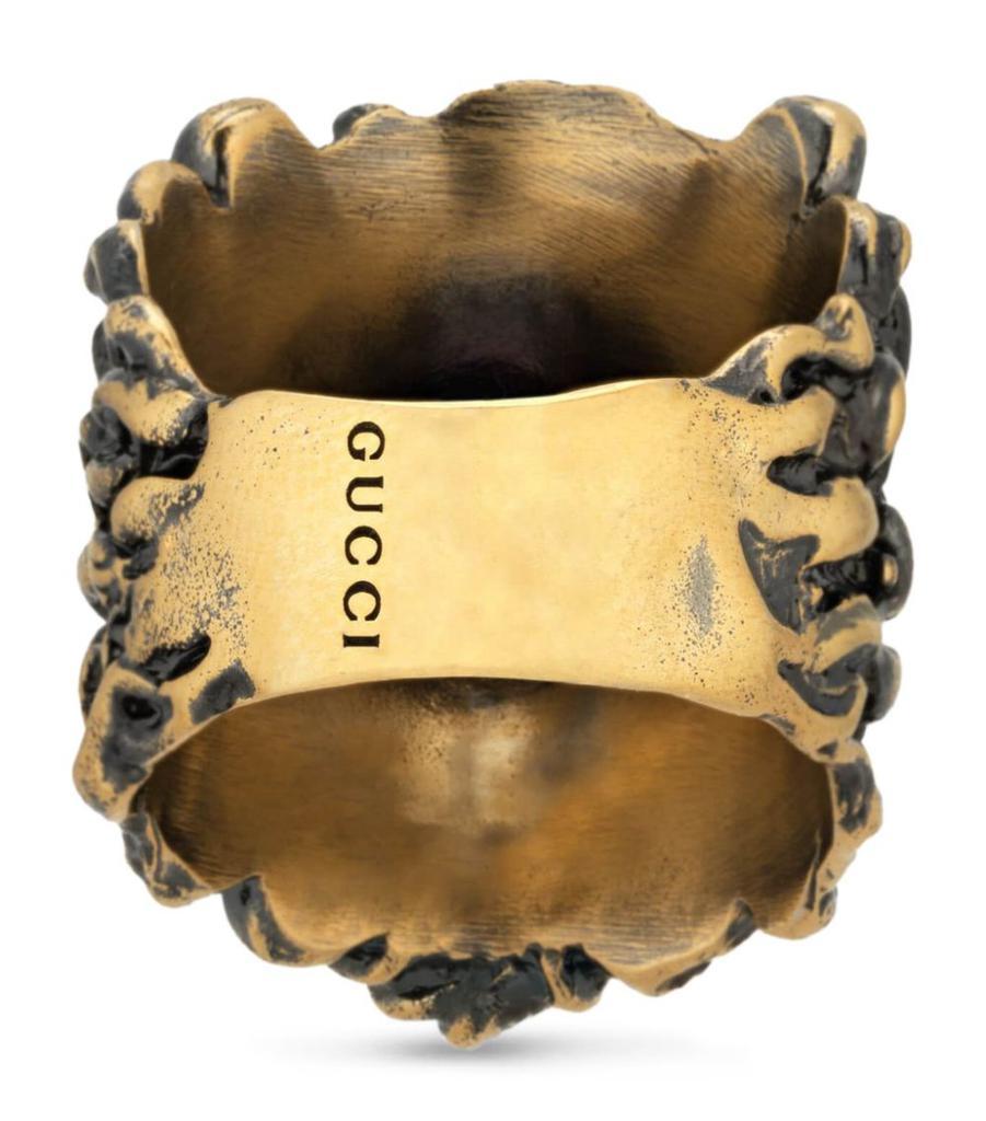 商品Gucci|Lion Head Ring,价格¥2259,第6张图片详细描述