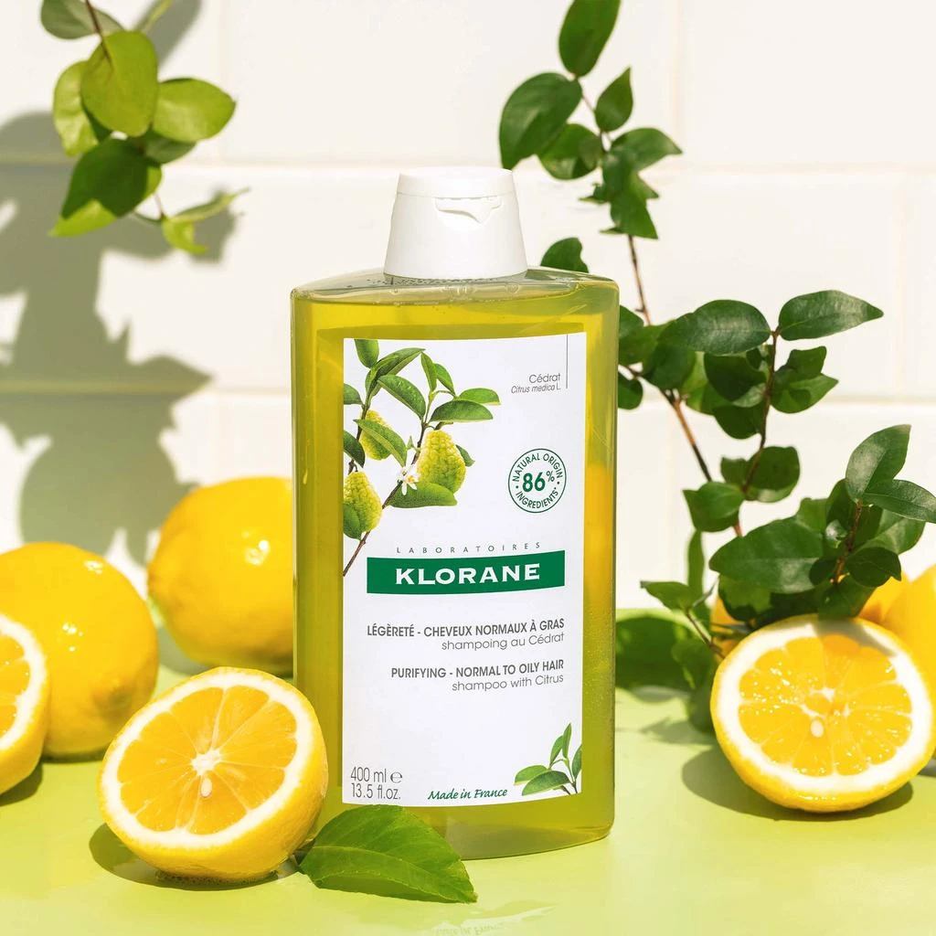 商品KLORANE|KLORANE Shampoo with Citrus Pulp 13.5 fl. oz,价格¥183,第3张图片详细描述