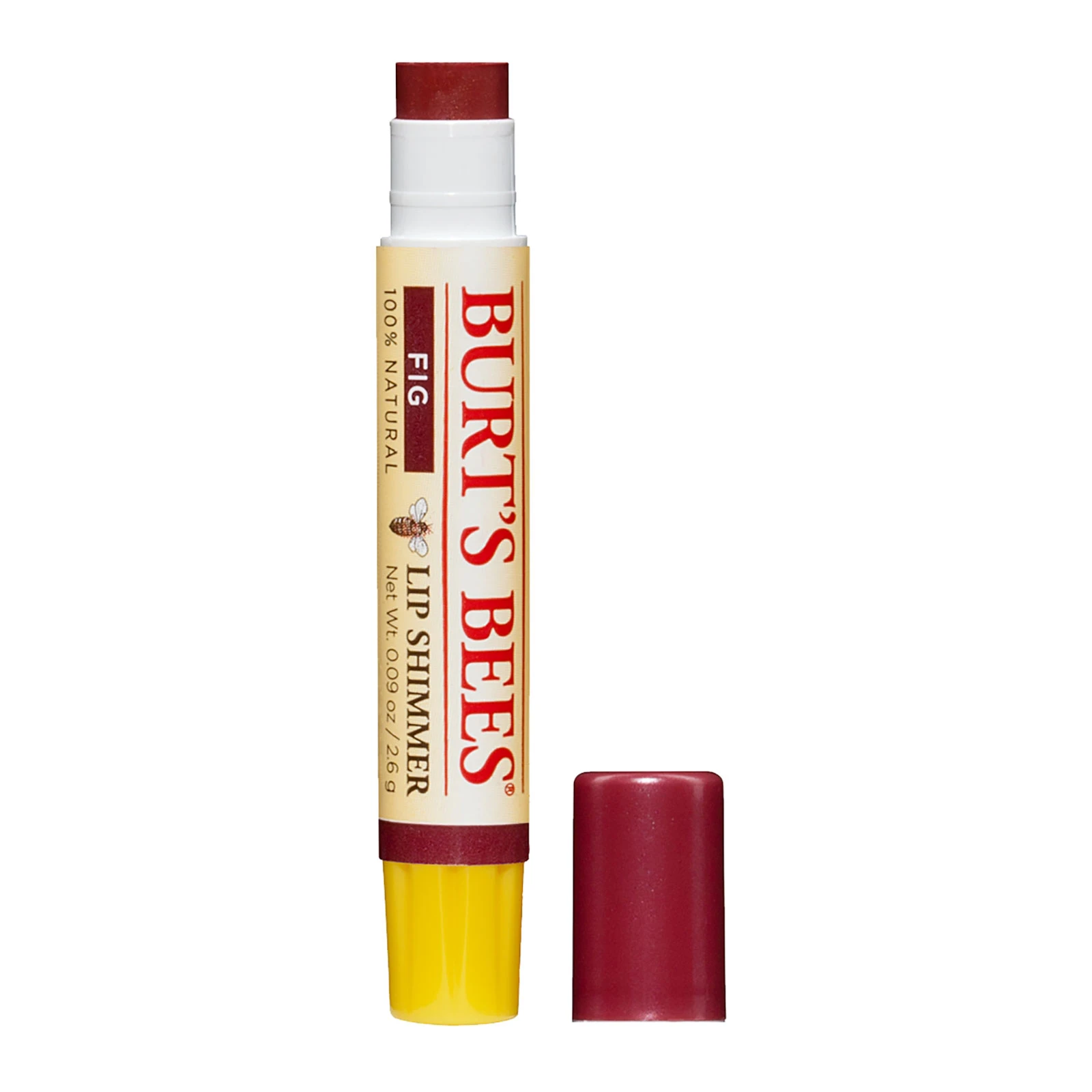 Burt's Bees 小蜜蜂 细闪唇膏 2.6g Fig 商品