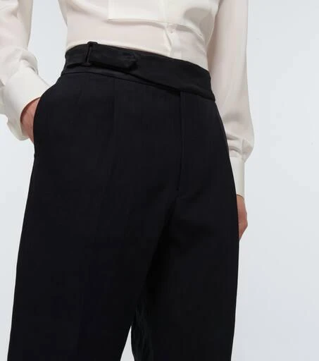 商品Giorgio Armani|修身亚麻裤装,价格¥7770,第5张图片详细描述