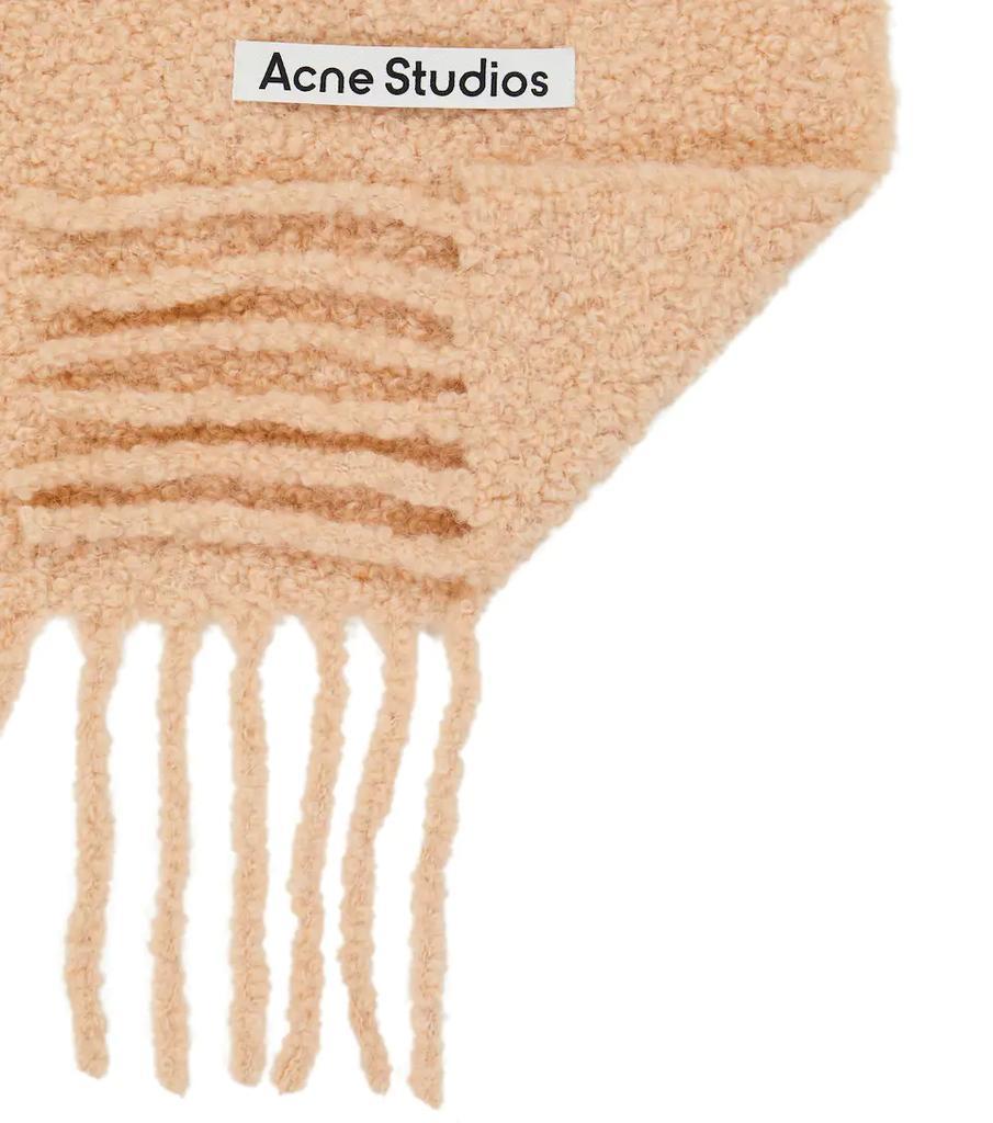 商品Acne Studios|Alpaca wool-blend bouclé scarf,价格¥1520,第6张图片详细描述