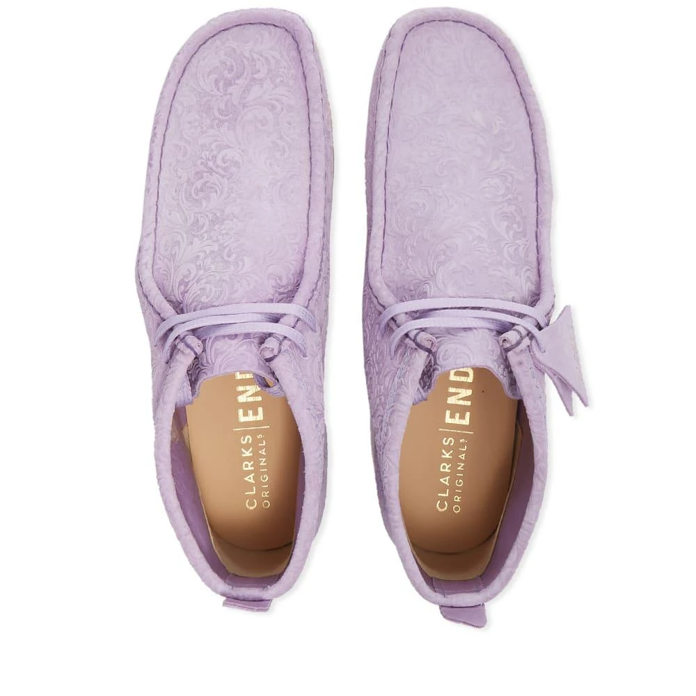 商品Clarks|END. x Clarks Originals Oxford Flowers Wallabee Boot,价格¥550,第5张图片详细描述