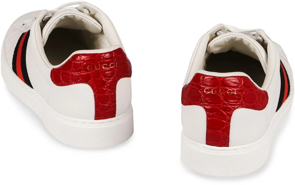 商品Gucci|Gucci Ace Leather Low-Top Sneakers,价格¥5464,第4张图片详细描述