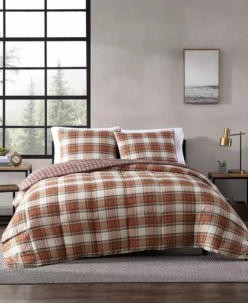 商品Eddie Bauer|CLOSEOUT! Edgewood Plaid Multi Comforter Set,价格¥503,第1张图片