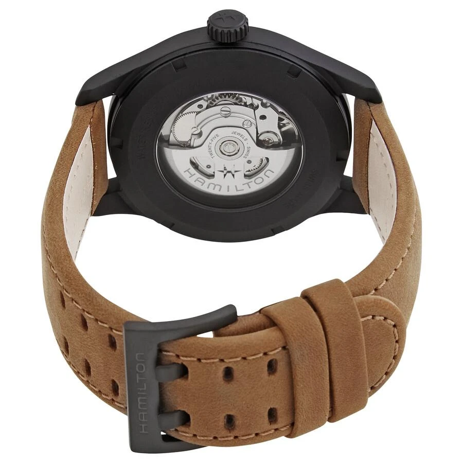 商品Hamilton|Khaki Field Automatic Black Dial Men's Watch H70665533,价格¥6074,第3张图片详细描述