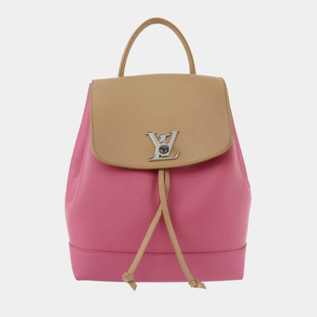 商品[二手商品] Louis Vuitton|Louis Vuitton Pink Leather Lockme Backpack,价格¥13978,第1张图片