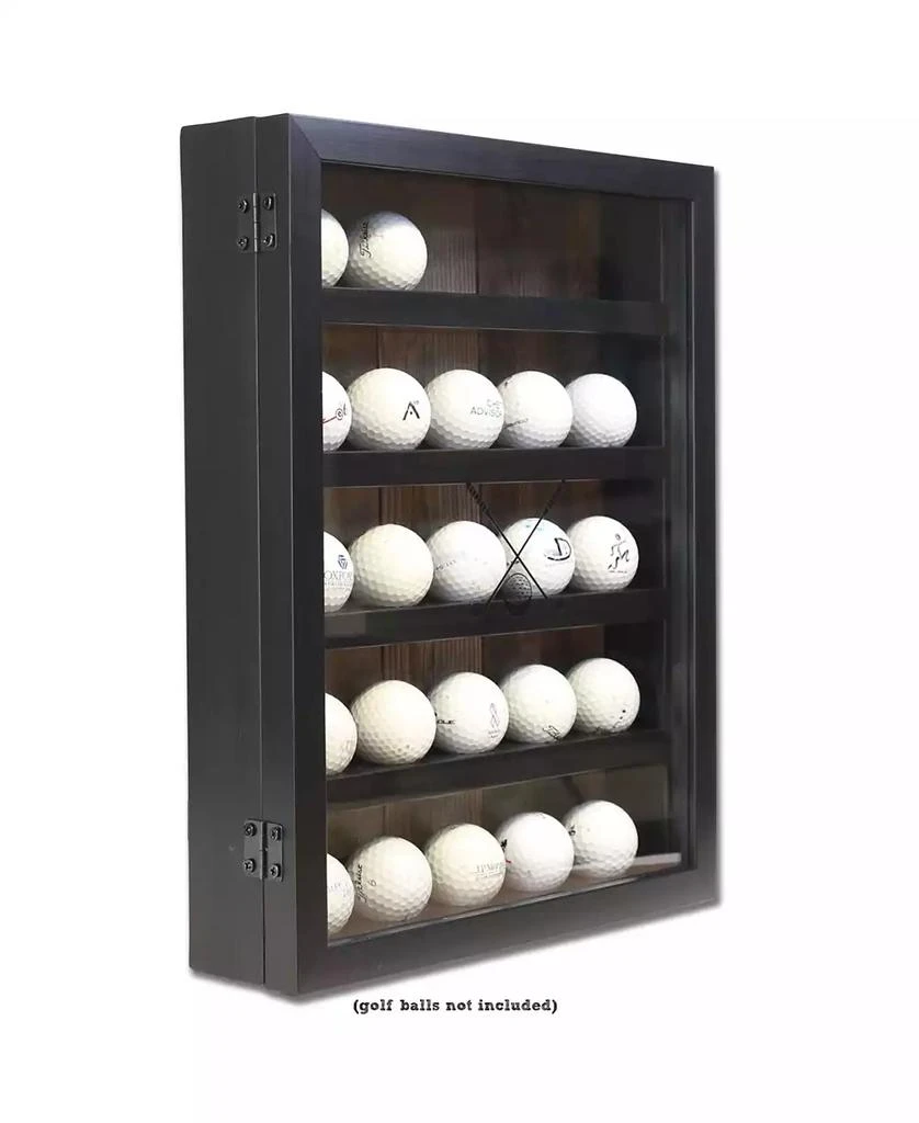 商品Lawrence Frames|Golf Ball Shadow Box Display Case - Holds 25 Logo Balls, 11" x 14",价格¥451,第2张图片详细描述