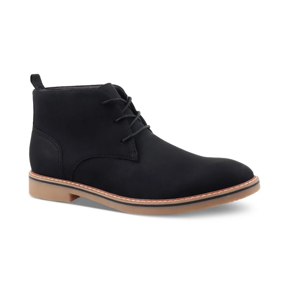 商品Alfani|Alfani Men's Faux-Leather Lace-Up Chukka Boots, Created for Macy's,价格¥421,第1张图片