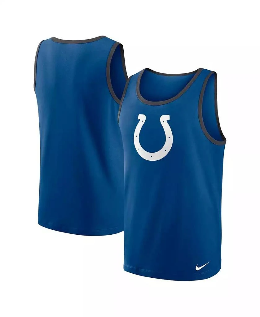 商品NIKE|Men's Royal Indianapolis Colts Tri-Blend Tank Top,价格¥220,第1张图片