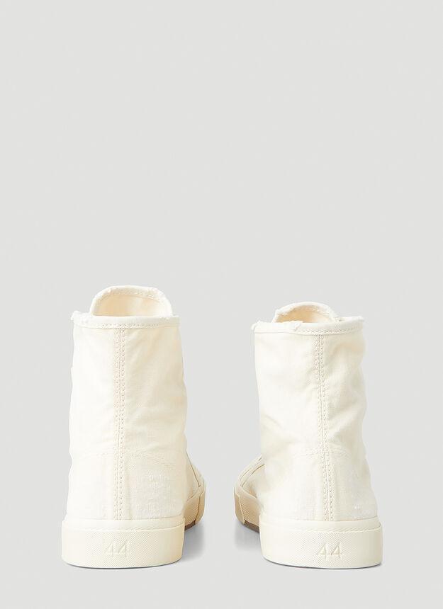 商品Balenciaga|Paris High Top Sneakers in White,价格¥3143,第6张图片详细描述