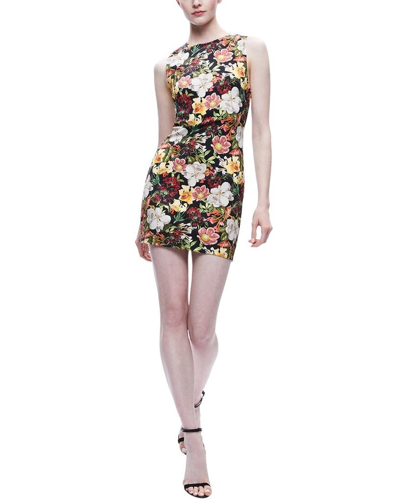 alice + olivia | alice + olivia Wynell Sleeveless Fitted Dress 896.32元 商品图片