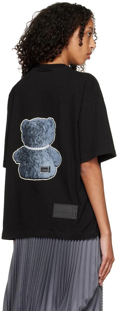 商品We11done|Black Pearl Necklace Teddy T-Shirt,价格¥1917,第3张图片详细描述