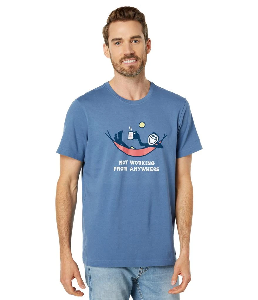 商品Life is Good|Not Working Hammock Short Sleeve Crusher™ Tee,价格¥133,第1张图片