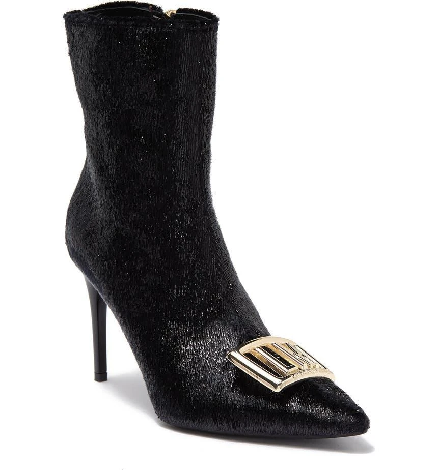 商品Moschino|Moschino Pointed-toe Stiletto Bootie,价格¥1182,第1张图片